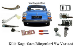 Vw Variant Kilit Kapı Cam Bileşenleri